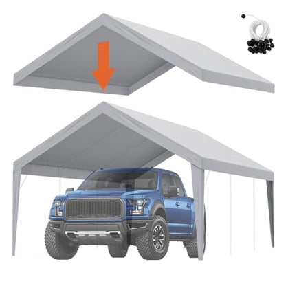 Carport Replacement Canopy Cover 13 x 20 ft
