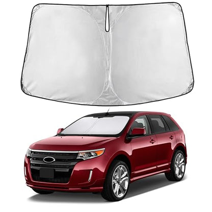 Windshield Sun Shade Compatible for Compatible Ford Edge 2007