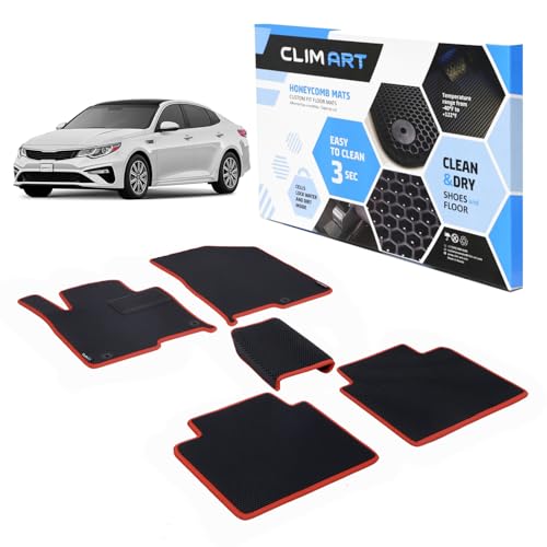 All Weather Car Floor Mats Compatible with Hyundai Sonata 2015