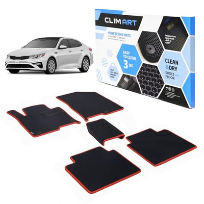 All Weather Car Floor Mats Compatible with Hyundai Sonata 2015