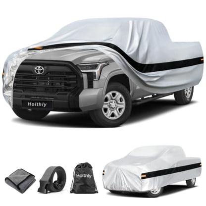 10 Layers Truck Cover Waterproof All Weather Custom Fit Toyota Tundra