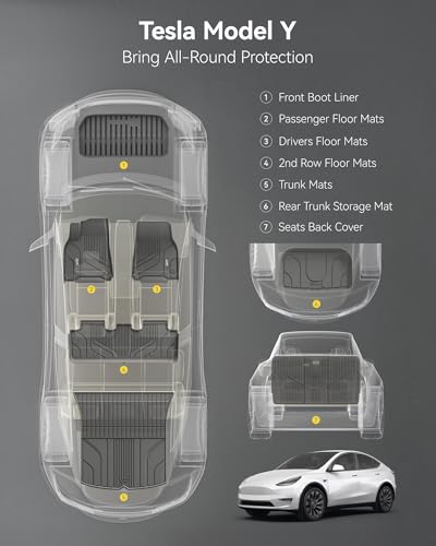 Tesla Model Y Floor Mats 2020
