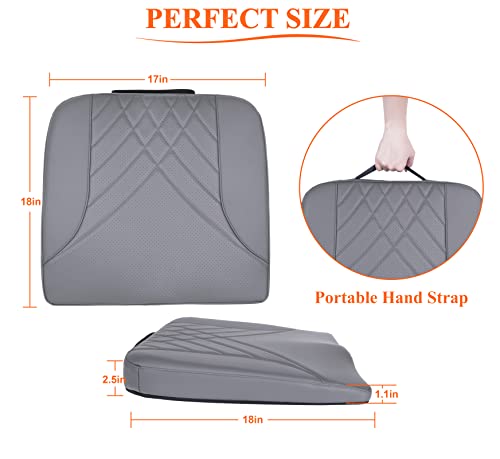 Memory Foam Car Seat Cushion for Driving Comfort and Office Use