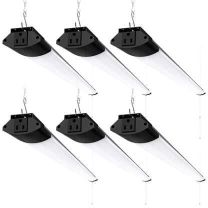 BS84 LED Shop Lights 4FT for Workshop (6 Count)