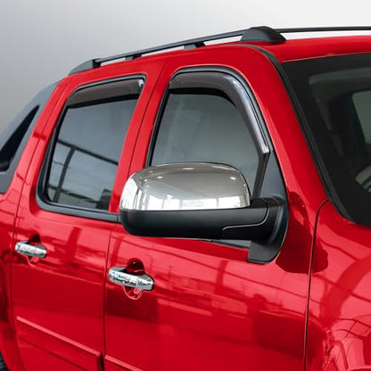 in Channel Extra Durable Rain Guards for Chevrolet
