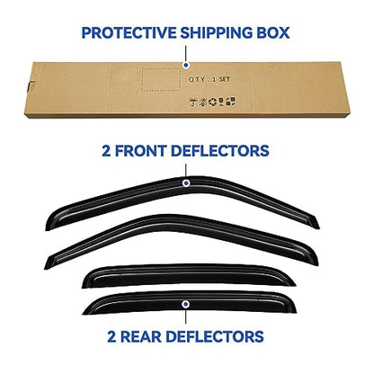 Window Visors Rain Guards for 2000