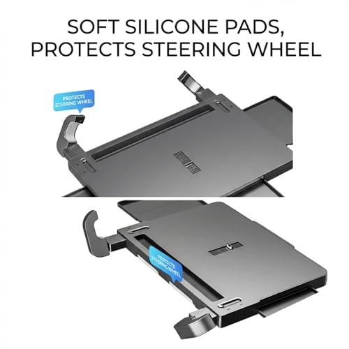 Car Back Seat Tray Table with Expandable Tray