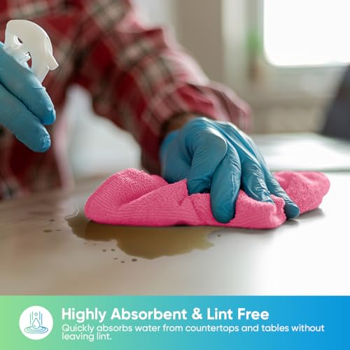 24PK Microfiber Cleaning Cloth (24 Count)