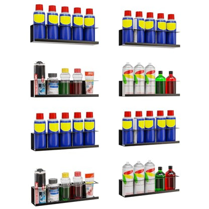 8 Pack Spray Bottle Holder Wall (8 Count)