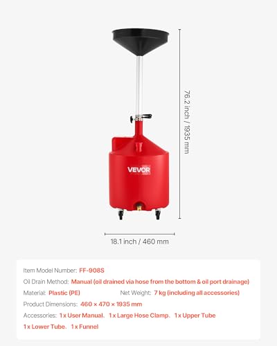 18 Gallon Waste Oil Drain Tank