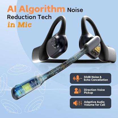 P200b Pro Wireless Headset with Microphone for Work