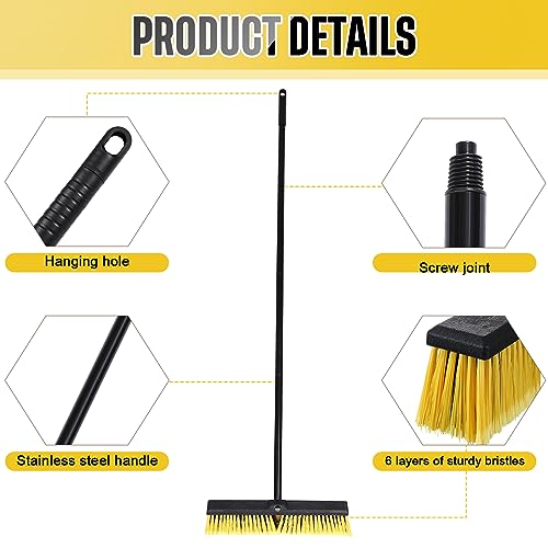 10 Pack 18 Inches Push Broom Outdoor