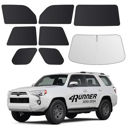 2026 8PC Full Set Window Sunshade for Toyota 4Runner 2010 (8 Count)