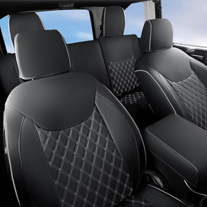 Wrangler JK Seat Covers Custom Fit for Jeep Wrangler (4 Count)