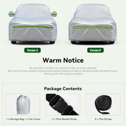 6 Layers Premium Truck Car Cover Waterproof All Weather Weatherproof UV Sun Protection Snow Dust Storm Resistant Outdoor Exterior Custom Form