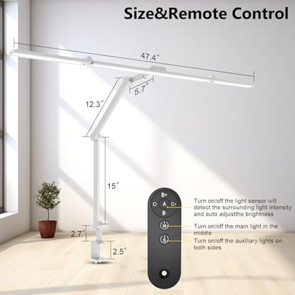 36W Ultra Bright Architect Desk Lamp with Clamp