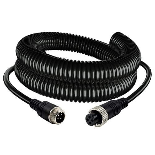4 Pin Camera Cable with Corrugation Tube Cover