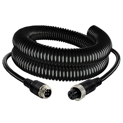 4 Pin Camera Cable with Corrugation Tube Cover