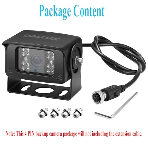 Truck Backup Camera with Parking Line Switch ON