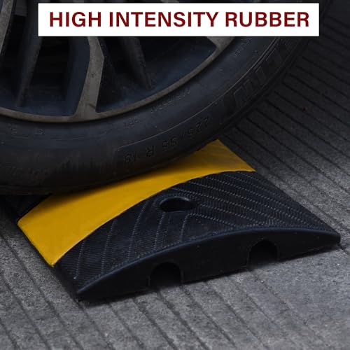 2 Pack 6FT Speed Bumps with 8 Bolts (2 Count)