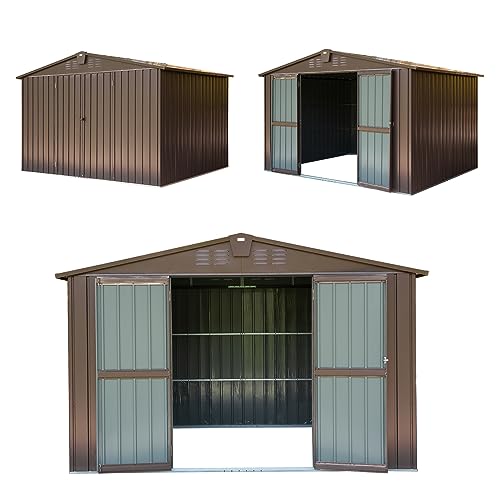 Domi Outdoor 10' x 8' Storage Shed