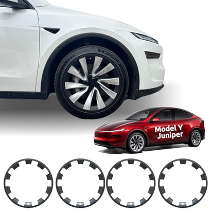 Rim Protector for Tesla 2025 2026 Model Y Juniper 20 Inch Helix Wheel Cover All (4 Count)