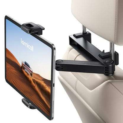 Car Headrest Tablet Holder