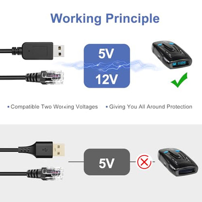 Radar Detector Power Cable