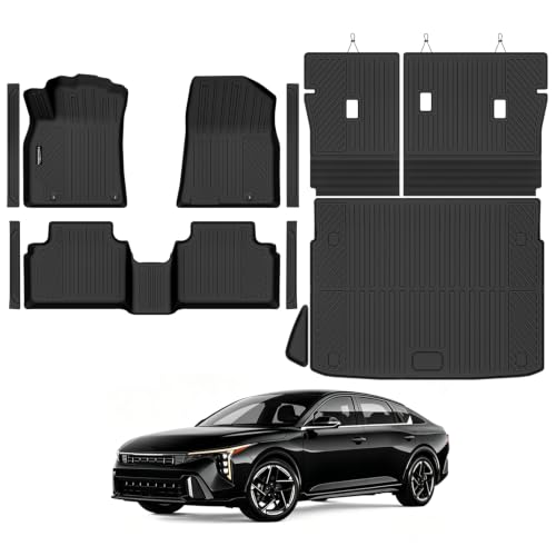 All Weather TPE Floor Mat Set for 2026 Kia K4 Hatchback