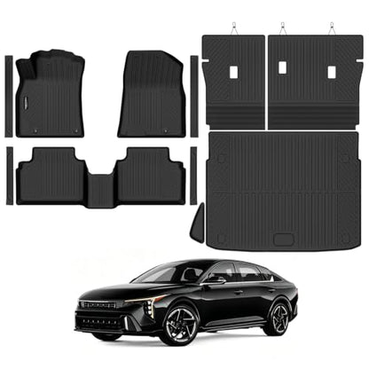All Weather TPE Floor Mat Set for 2026 Kia K4 Hatchback