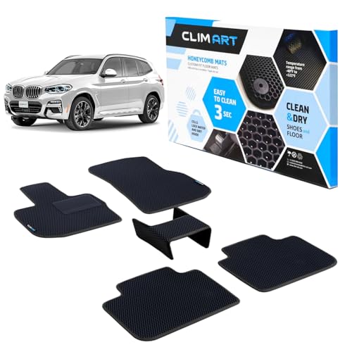 All Weather Car Floor Mats Compatible with BMW X3 2018