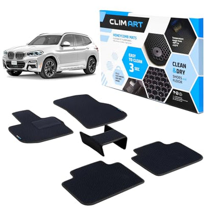 All Weather Car Floor Mats Compatible with BMW X3 2018