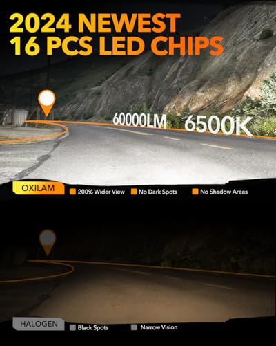 9007 HB5 LED Bulbs (2 Count)