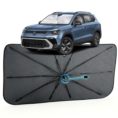 Car Windshield Sun Shade Umbrella for Volkswagen Taos 2022