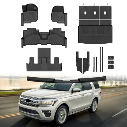 Floor Mat & Cargo Liner for Ford Expedition MAX 2018