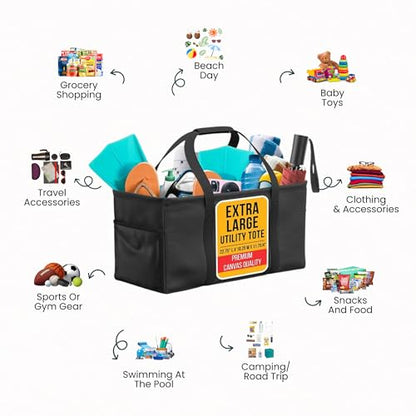 Extra Large Utility Tote Bag