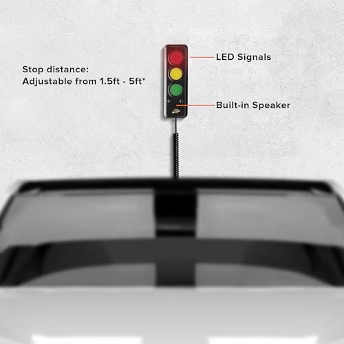 Advanced Garage Parking Aid with LED Light