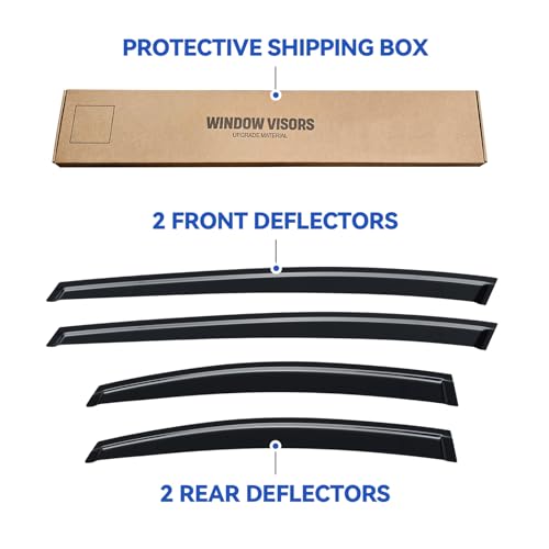 Window Visors Rain Guards for 2023