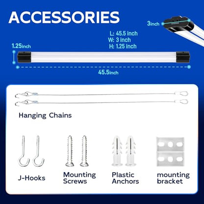 4FT LED Shop Light (2 Count)