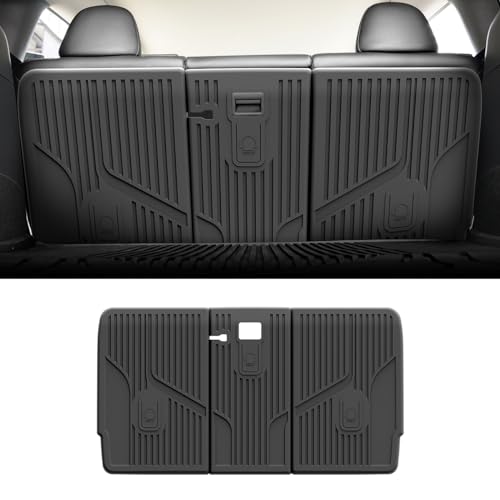Rear Seat Back Mats for Tesla Model Y 2025 2024 2023 2022 2021 2020