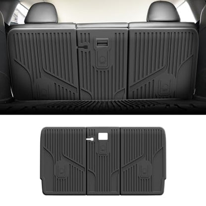 Rear Seat Back Mats for Tesla Model Y 2025 2024 2023 2022 2021 2020