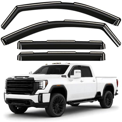 Window Deflectors Smoke Tinted in