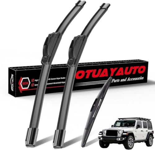 Windshield Wiper Blade Replacement for Jeep Wrangler JL 2018