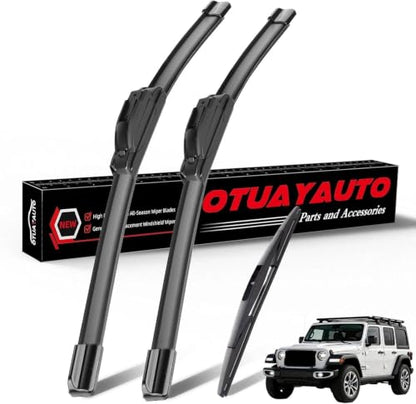 Windshield Wiper Blade Replacement for Jeep Wrangler JL 2018