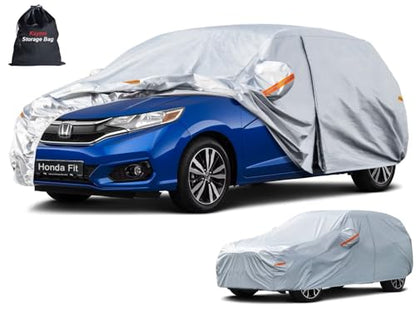 6 Layers Hatchback Car Cover Custom Fit for Honda Fit
