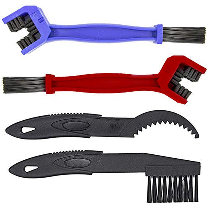 Motorcycle Chain Cleaning Brush Kit Cleaner for Motorcycle