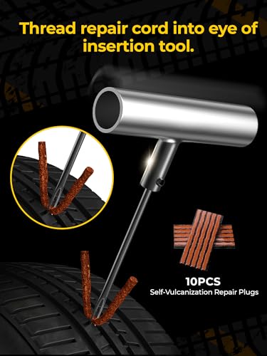 Flat Tire Repair Kit 15pcs