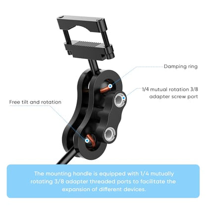 Radar Detector Rearview Mirror Rod Mount and Radar Power Cord Hardwired Kit