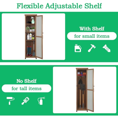 Tall Outdoor Storage Cabinet