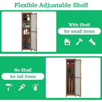 Tall Outdoor Storage Cabinet